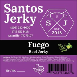 Fuego Beef Jerky 3.0 oz