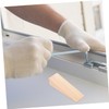 Kichvoe 4pcs Wooden Wedges for Door and Window Installation Triangular