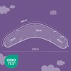 TRÄUMELAND Replacement Cover for Elastic Nursing Pillows – Fits 180