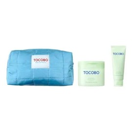 Kit Tocobo 2 Pzs Cica Calming Pads Y Crema + Cosmetiquera