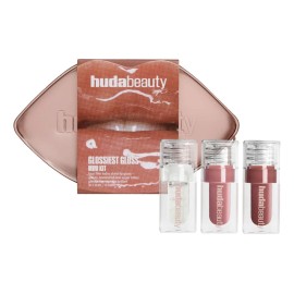 Huda Glossiest Gloss Mini Kit - Faux Filler Extra Shine L...