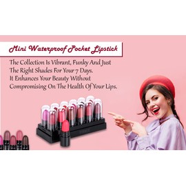 Pinner USA Populor Matte mini Lipstick Combo Set 12