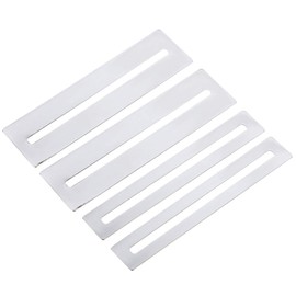 Guitar Fingerboard Guards 2 Set Stainless Steel Guitar Fingerboard Luthier Tool Fretboard Protector