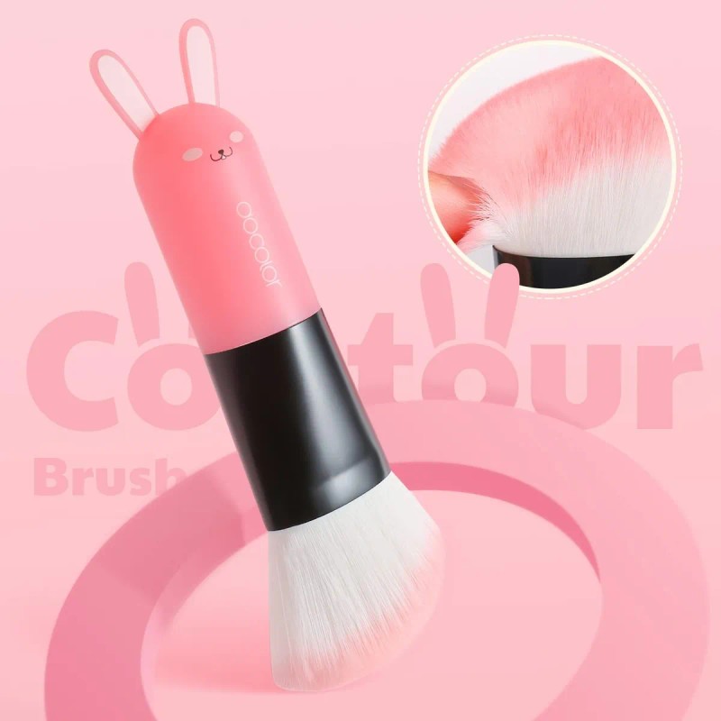 Brocha De Contorno Docolor, Brocha De Maquillaje Facial Para