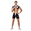 Roma Costume 3 Piece Men's Football Touchdown Hunk - Medium