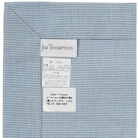 JIM THOMPSON Placemat, Blue, JMPMCAA244604 (Approx.) Length 13.0 x Width 20.1 inches (33 x 51 cm)