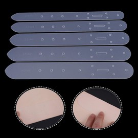 Hole templates billet buckle head belt stencils carft belt punching template positioning hole for leather belt