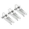 PATIKIL 2 Inch Hook Safety Latch Kit, 3 Pack Metal