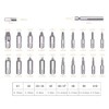 Damaged Screw Extractor Kit 22Pcs Screwdriver Bit Set Screw Extractor