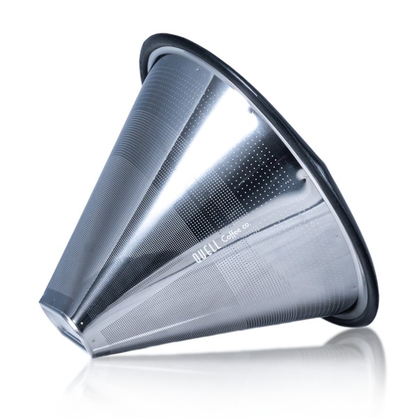 Quell Reusable #4 Coffee Filter: Stainless Steel Alternative for Sustainable