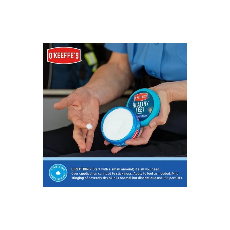 Keeffe Healthy Feet Crema Pies Secos Agrietados 90g