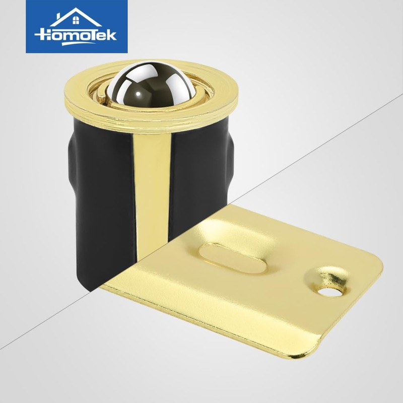 HOMOTEK 4 Pack Drive in Ball Catch with Strike Plate