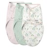 SwaddleMe by Ingenuity Easy Change Baby Swaddle in Size Small/Medium,
