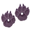 Stoke Tracks Wolf Paw Ski Pole Baskets (Aubergine)