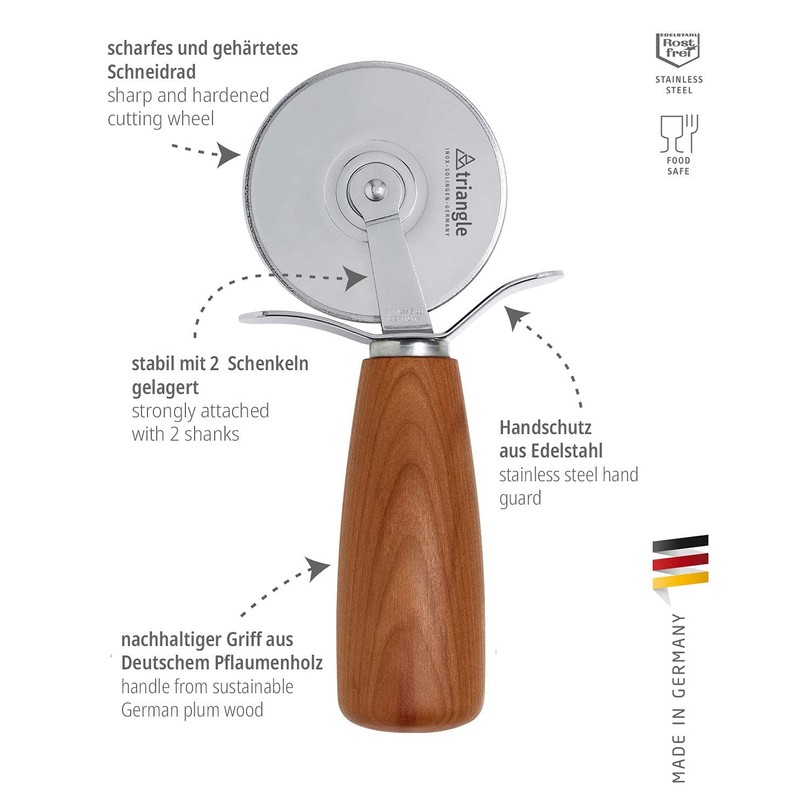 triangle 84 075 07 04_P Pizza Cutter Soul Plum Diameter