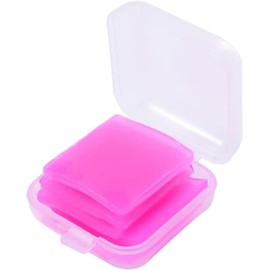 6Pcs Purple Square Diamond Painting Clay Diamond Art Glue Painting Wax Drilling Mud Diamond Painting Wax with Storage Box (2.5 x 2.5 cm)