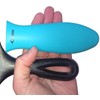 Crucible Cookware Silicone Hot Handle Holders (Small Turquoise)