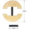 YUNJING Hat Stretcher Wooden Adjustable Buckle One Size Fits All