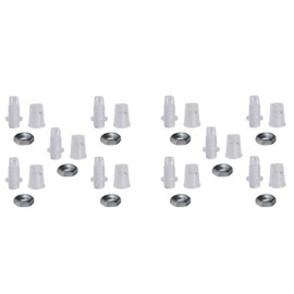 Clamping nipple strain relief M10x1 transparent, also suitable for textile cables
