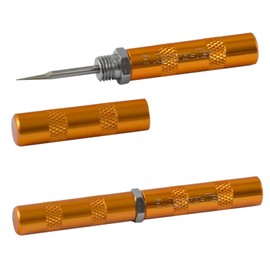 Agora-Tec® AT- Airbrush Reamer AT-AR-01 zum mechanischen Reinigen von Airbrushpistolen (Farbtank, Öffnungen & Durchführungen)