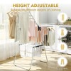 APEXCHASER Clothes Drying Rack, Drying Rack Clothing with Height-Adjustable, Foldable