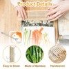 GTNCE 6 Pcs Bamboo Sushi Rolling Mat Set with 2