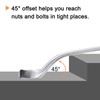 sourcing map 45-Degree Offset Box End Wrench 12mm x 13mm