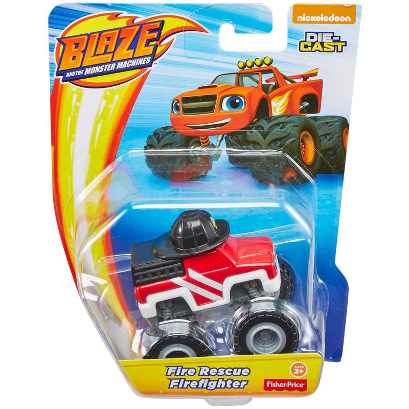 Blaze & The Monster Machines Die-cast Fire Rescue Firefighter