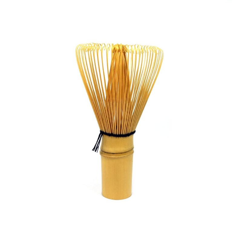 Shuchakuen Tea Utensils, Tea Whisk, Kazuho, White Bamboo