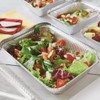 Large Aluminium Foil Containers With Lids (8" x 4.5" x