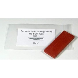BOLT Ceramic Sharpening Stone 3" x 1 1/4" x 1/4" Medium Grit