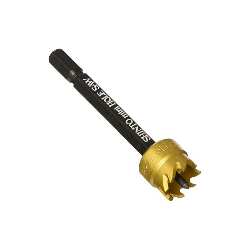 Shinto 580014 Mini Hole Saw, 0.6 Inch (15 mm)
