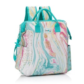 Swig Life Packi Backpack Cooler, Insulated Cooler, Waterproof Beach Bag, 24 Cans, Lightweight Insulated Coolers (Wanderlust)