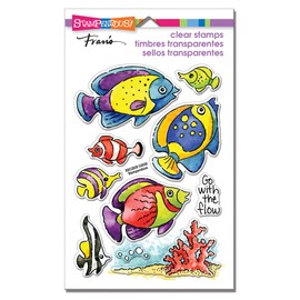 Stampendous Go Fish Clear Stamp Set