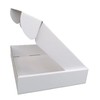 iDEALS UK PACKAGING LTD white cardboard folding lid self lock