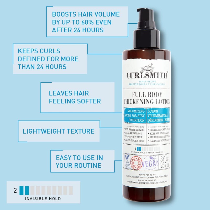 CURLSMITH - Full Body Thickening Lotion - Instant Volume for