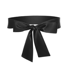 APLZGMG Satin Sash Belt Ribbon Belts for Girls Dress Kids Long Waist Belts for Wedding Party Special Occasion 2'' Wide