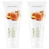 Nature Republic Fresh Herb Peach Cleansing Foam, 170ml, 2 Pack
