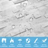 V-MOZZA Peel and Stick Stone Tile, 5-Sheet Peel and Stick