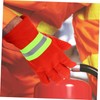 IWOWHERO Insulated Firefighting Gloves Non Slip Heat Resistant Extrication Gloves