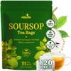Soursop Leaf Herbal Tea (Graviola) - Caffeine & Sugar Free,