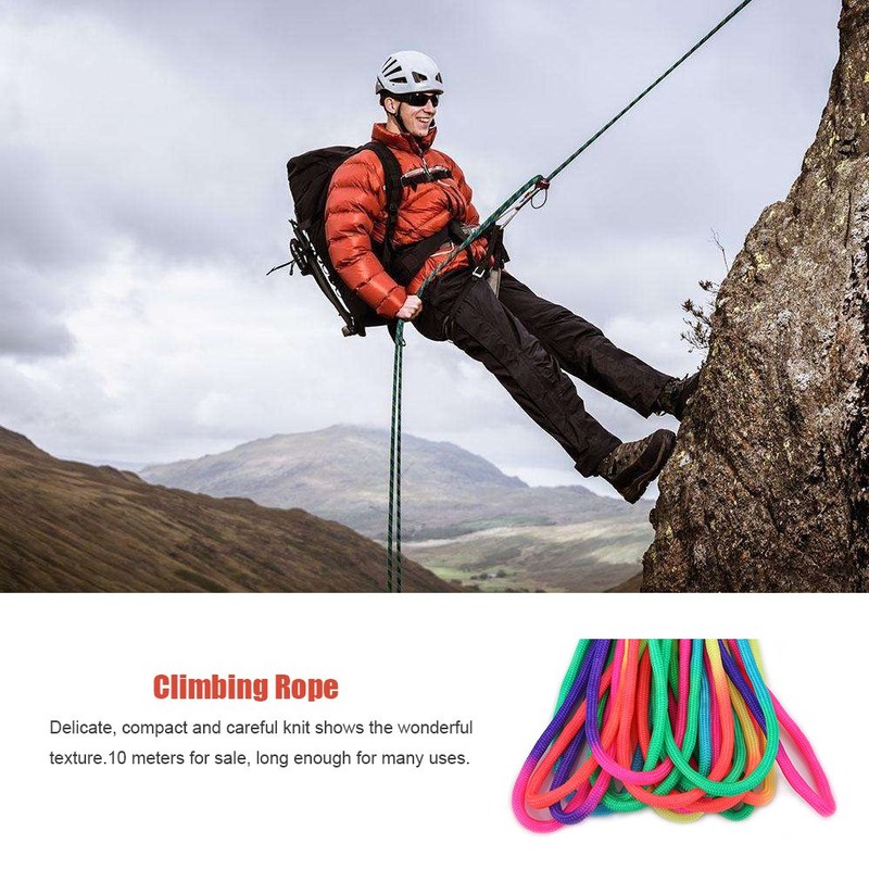 VGEBY Rainbow Paracord, Seven Core Rainbow Line Parachute Rope Camping