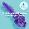 TePe EasyFit, Conical Interdental Brush, Purple, M/L, 6pcs, Plaque Removal,