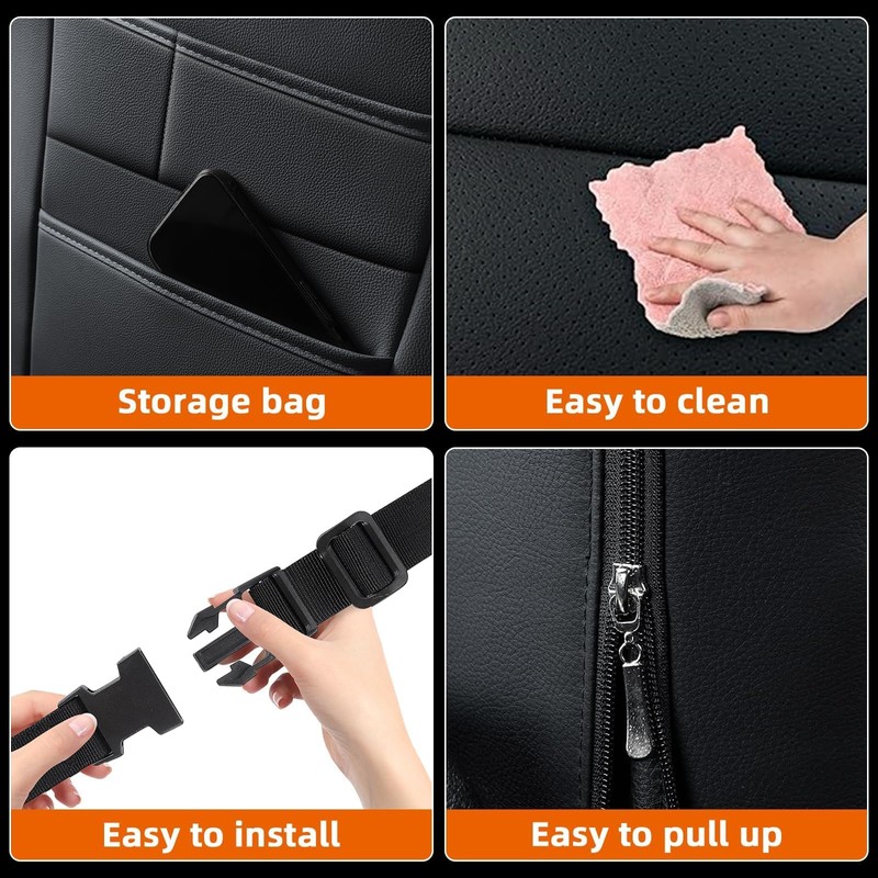 AOMSAZTO 2 Front Seat Covers for Hyundai Elantra: 2021 2022