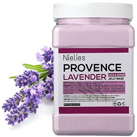 Nielies Jelly Mask, Facial Skin Care- Lavender Peel-Off Jelly Mask Set, Jelly Mask For Facials, Face Mask For Instant Hydration, Vegan Peel Off Face Mask, For Oil Control, Smoothing (Lavender)