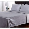 Berkshire Serasoft Plus Plush Polyester Blanket, Grey King