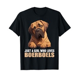 Dog Boerboel T-Shirt, black
