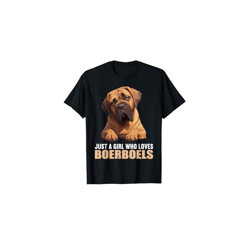 Dog Boerboel T-Shirt, black
