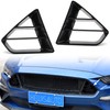 KEWISAUTO Front Upper Grille Inserts for Ford Mustang GT 2018-2023,