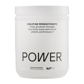 LTH CREATINE Monohydrate - Trusted by Life Time Fitness Members - Creatine Supplement for Muscle, Energy & Brain Support - Vegan Dietary Supplement - Non-GMO, Gluten Free & Soy Free - 16 oz